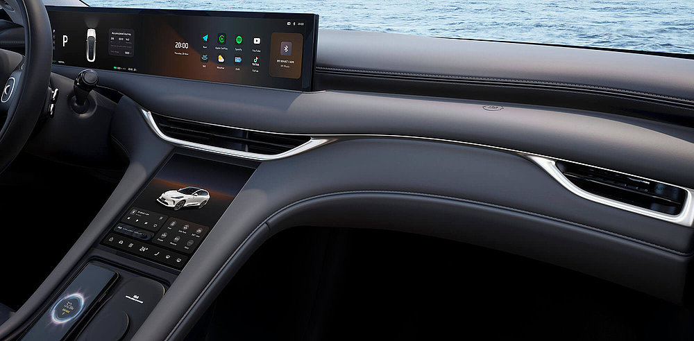 MG IM6, Screens und Armaturenbrett