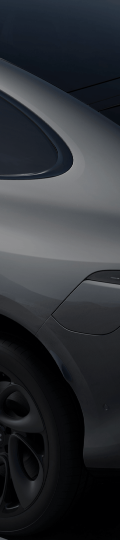 MG IM6 in Rembrandt Grey, Detailaufnahme C-Säule